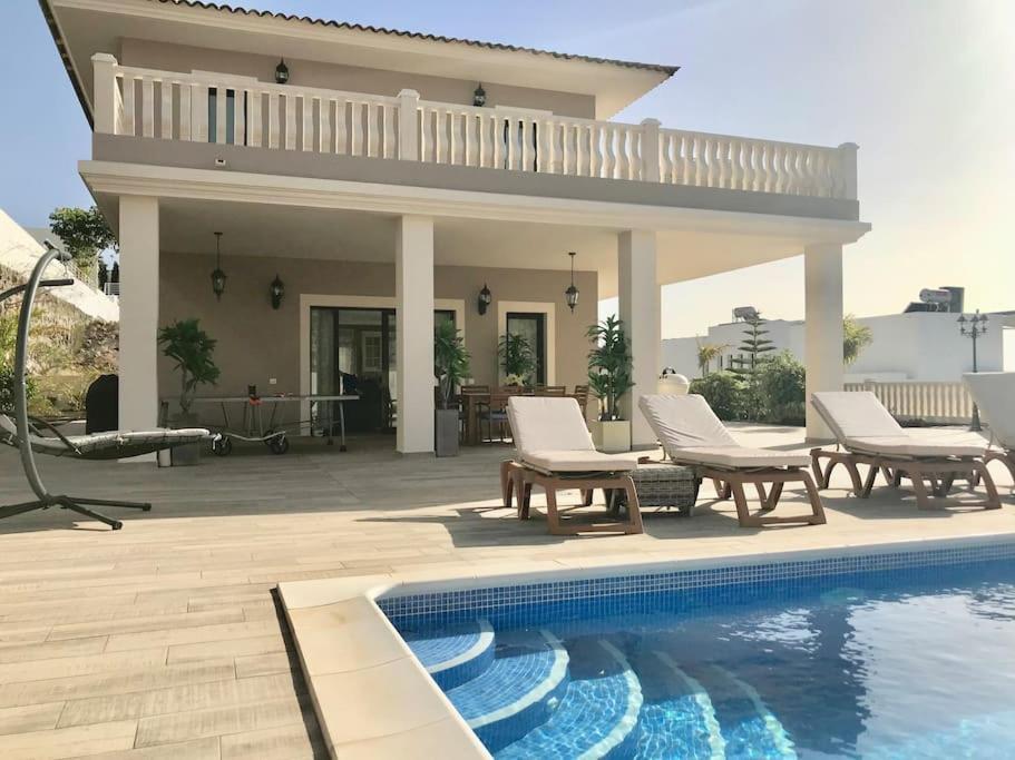 Villa Vista Bella Costa Adeje In Ruhiger Villengegend Mit Meerblick Costa Adeje (Tenerife) Exterior foto