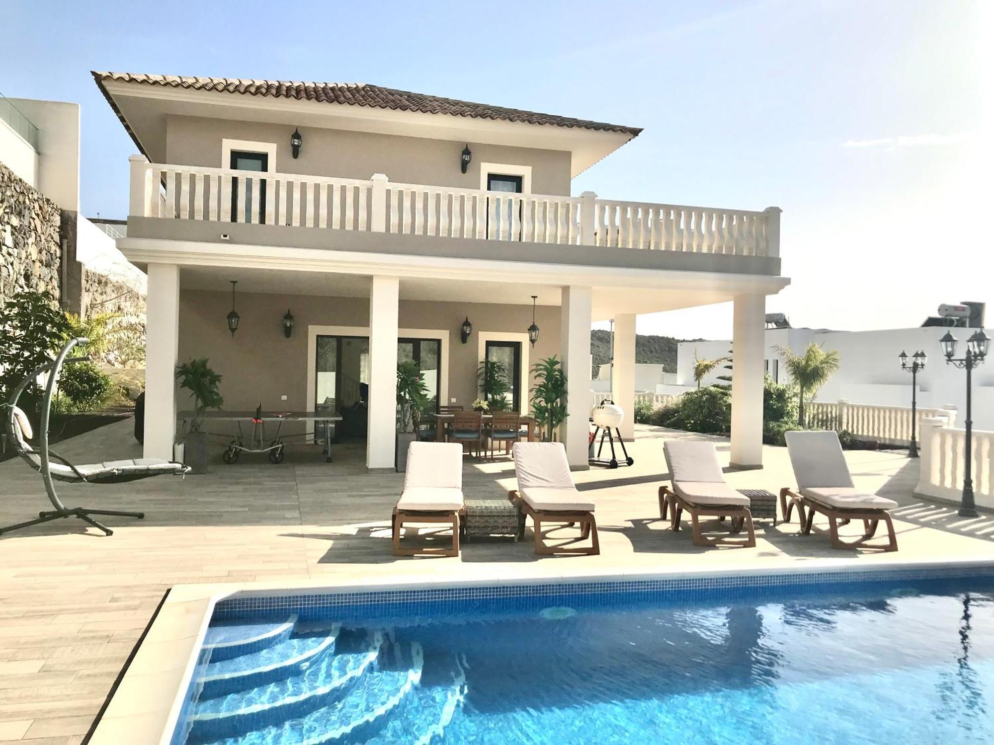 Villa Vista Bella Costa Adeje In Ruhiger Villengegend Mit Meerblick Costa Adeje (Tenerife) Exterior foto